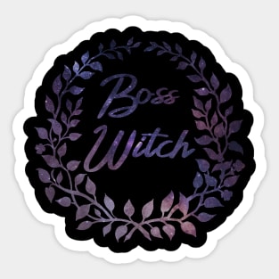 Boss Witch Sticker